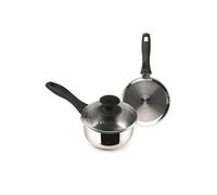 IBILI Saucière 666214 Induktion 14 cm acier inoxydable avec couvercle compatible induction