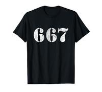 667 Le Voisin Du Diable - Humour Noir - vintage T-Shirt