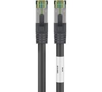 [66727] Goobay Cable Ethernet RJ45 blinde categorie 8.1 S/FTP 15 metres Noir