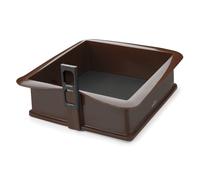 [66777] Lacor Moule carrée Silicone Marron Demontable 21X21X7 CM