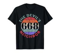 668 The Devil's Neighbor - Humour Noir - v4 T-Shirt