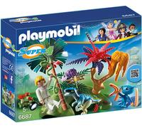 6687 Super 4 - Ile Perdue avec Alien et Vélociraptor