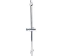 66cm Barre de douche en acier inoxydable Barre murale Barre de douche Support sans clou