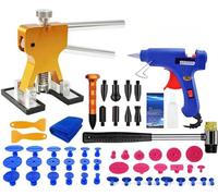 66pcs Autotel Dent Repair Kit Puller Hail Pit Leveling Pen Loose Sheet Metal Removal