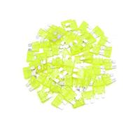 66pcs Fusible universel de style de lame de carter de voiture de moto jaune 20A Câblage de protection