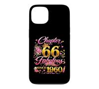 66th Birthday Queen Chapter 66 Fabulous Since 1960 Women Coque pour iPhone 13