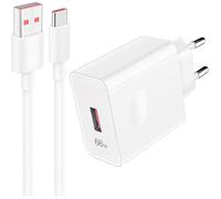 66W Chargeur Rapide et 1M 6A Câble USB C pour Honor Magic 7 Lite 90 5g 600 Lite x8d Magic 5 Pro Magic v2 v3 35W Chargeur Rapide