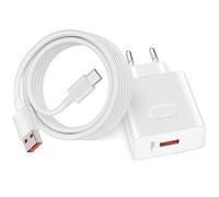 66W Chargeur Rapide et 2M 6A Câble USB C pour Honor 90 70 600 Lite x8d