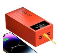 66w Charging Bank Phone ABS Charger Energy Bank Fast Charging Twin USB | Charger For Mobile Phones ABS Tablets Computer For Travel Fast Charging Powers Bank