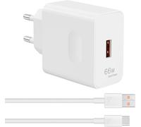 66w Supercharge Chargeur Rapide Avec Câble Usb C 6a 1m Pour Huawei Honor 200 400 90 Lite Magic7 6 Lite Magic6 Pro Huawei Pura 70 Mate 60 Pro P60 P30 Pad X6b X8b 9 X9 X8a Adaptateur