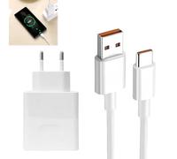 66W Supercharge Chargeur Rapide pour Honor Huawei, Chargeur Rapide Supercharge avec USB C 1m pour Honor 90 Lite 200 Lite 70 Lite X6b X8b Pad X8a X9 Magic6 6Pro 6Lite 5 5Pro Magic5