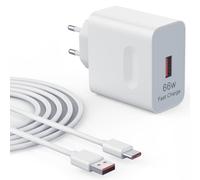 66W Supercharge Chargeur Rapide USB pour Honor avec 6A Câble USB C 1M | compatible avec Honor 300 200 100 90, Magic 7 6 5 4 Pro Lite, Huawei Mate 60 50 40 30 Pro, Pura 70 60 50 40 30 Lite