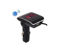 (#67) 12-24V 2.1A Car MP3 Music Player Wireless Car FM Player Wireless Car Charger with USB Port (Silver)