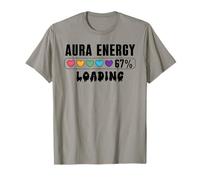 67 Aura Energy at 6 7 Aura Loading Six Seven Aura Level 67% T-Shirt
