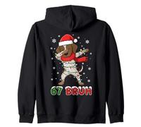 67 Bruh Meme German Shorthaired Pointer Dog Christmas Teens Sweat à Capuche