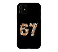 67 Chemise avec Chats Meme Garçons Filles Chatons 67 Cat Six Seven Coque pour iPhone 11