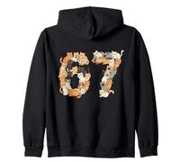 67 Chemise avec Chats Meme Garçons Filles Chatons 67 Cat Six Seven Sweat à Capuche