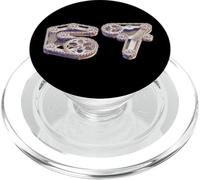 67 Chiffres mécaniques Steampunk Style Industriel PopSockets PopGrip pour MagSafe