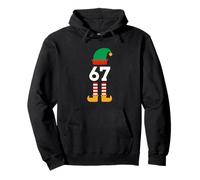 67 Christmas 6 7 Six Seven Christmas Happy Holidays Funny Gen Z Sweat à Capuche