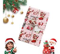 67 Christmas Wrapping Paper - Funny 67 Edition Wrapping Paper Six Seven Meme Unique Funny Teen Wrap for Birthday Christmas Gifts, Festive Party (F,47.5 * 90)