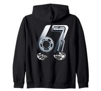 67 ciclyng Meme Six Seven vélo Cadeau 6-7 ciclyng drôle Sweat à Capuche