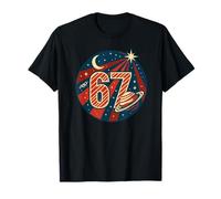 67 Cosmic Space Style, Six Sept, 6-7, Six Sept Noël T-Shirt
