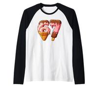 67 crème glacée Meme, Six Seven Ice Rame 6-7 Bonbons Manche Raglan