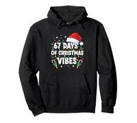 67 Days of Christmas Vibes Six Seven Christmas 67 Meme Sweat à Capuche