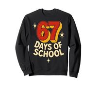 67 Days of School Funny Six Seven 6 7 Meme Z Gen Garçons Filles Sweatshirt