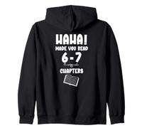 67 English Teacher 6 7 Reading 6-7 Ha Ha Made You Read Books Sweat à Capuche