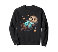 67 Fall Six Seven Meme Gen Alpha Slang Cute Hedgehog Sweatshirt