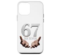 67 Funny Six Seven 6 7 Meme Gen Alpha Teens Slang 6 7 Hands Coque pour iPhone 12 Mini
