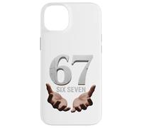 67 Funny Six Seven 6 7 Meme Gen Alpha Teens Slang 6 7 Hands Coque pour iPhone 14 Plus
