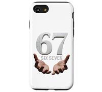 67 Funny Six Seven 6 7 Meme Gen Alpha Teens Slang 6 7 Hands Coque pour iPhone SE (2020) / 7/8