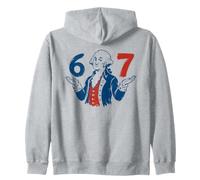 67 George Washington 6 7 Sweat à Capuche