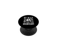 67 God Did It First Christian Faith Jésus Bible Verse Humour PopSockets PopGrip Adhésif