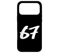 67 Graffiti Style Number Bold Street Art Lettrage Design Coque pour iPhone 17 Pro Max