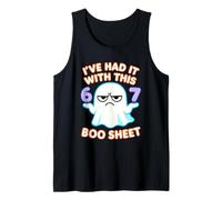 67 Halloween Costume Boo Feuille 6 7 Meme Six Seven Brainrot Débardeur