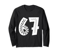 67 Illustration de la Nature du numéro de Ligne Nordique botanique Manche Longue