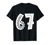 67 Illustration de la Nature du numéro de Ligne Nordique botanique T-Shirt