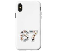 67 Instruments de Musique Six Seven Professeur de Musique Coque pour iPhone X/XS