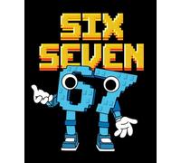 67 Italian Brainrot Gamer Six Seven Meme - Wide Ruled Composition Notebook: A blank lined Note Book, Funny Viral Social Media Trend Journal for Teens, ... Ice Cream numbers, secret video game players