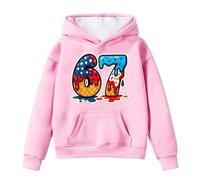 67 Jersey NiñOs - Sudadera Con Capucha Infantil de Independencia Estampado Festivo Para Niña Abrigada y Cómoda