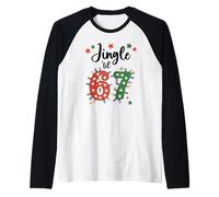 67 Jingle Some of The Way Funny 6-7 Christmas 6 7 Holiday 67 Manche Raglan
