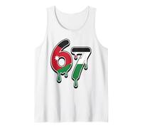 67 Jordan Six Seven Drapeau jordanien Débardeur