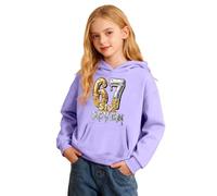67 Kids Hoodie 6 7 Jumper Girls Boys Six Seven Cool Kids Sweat à capuche imprimé personnage coton bio respirant pour grands enfants Sweats à capuche pour 13-14 ans