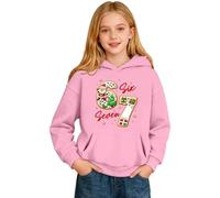 67 Kids Jumper 6 7 Sweat à capuche pour filles et garçons Adorable Sweat à capuche non irritant doublé en polaire pour 13-14 ans