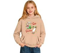67 Kids Jumper 6 7 Sweat à capuche pour filles et garçons Adorable Sweat à capuche non irritant doublé en polaire pour 13-14 ans