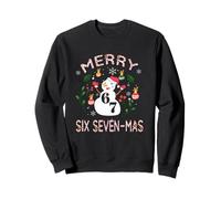 67 Mas Meme Candy Cane Six Seven Kids Men Women Christmas Sweatshirt