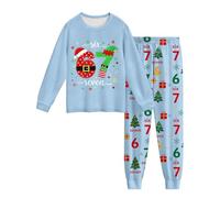 67 Meme Christmas Sets for Kids Boys Girls Tops and Pants Number 6 7 Six Seven Boys Girls Ensemble de 2 pièces pour Noël Tenue 2 pièces